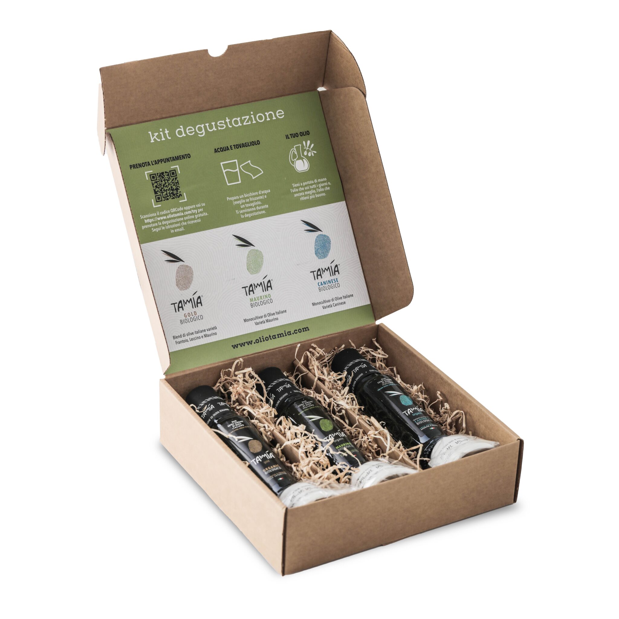 Tasting Kit – Evoo Organic ultra premium selection – Olio Tamia