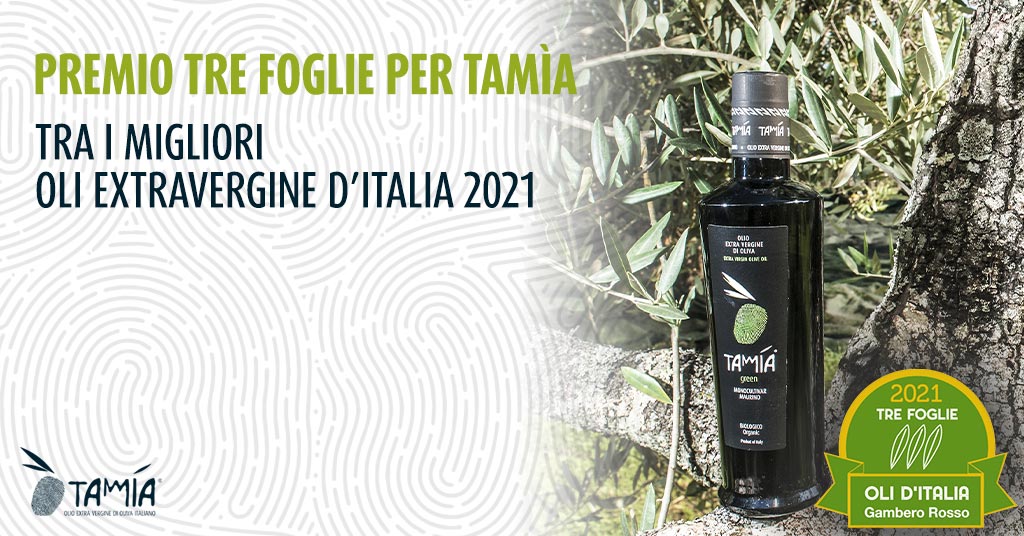 Tamia oil among the best extra virgin olive oils 2021